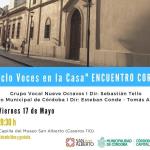 Ciclo "Voces En La Casa" presenta al Coro Municipal de Córdoba