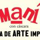feria de ARTE IMPRESO, MANI con cáscara
