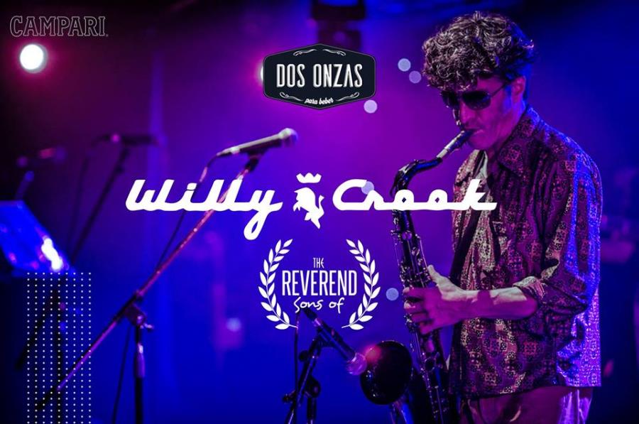 WILLY CROOK + THE REVEREND SONS OF en vivo