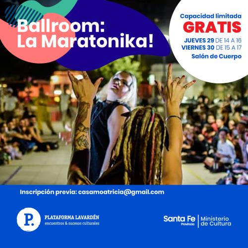 “𝐁𝐚𝐥𝐥𝐫𝐨𝐨𝐦: ¡𝐋𝐚 𝐌𝐚𝐫𝐚𝐭𝐨𝐧𝐢𝐤𝐚!” 𝐞𝐧 𝐥𝐚 𝐋𝐚𝐯𝐚𝐫𝐝é𝐧