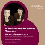 La charlita entre dos sillones