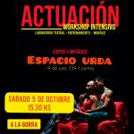 Workshop de actuación y montaje LGTB+