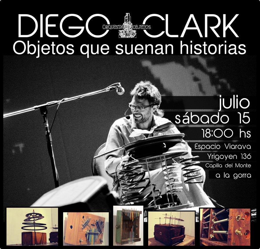 Diego Clark presenta ‘objetos que suenan historias’