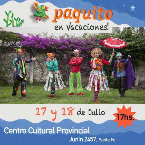 Paquito y sus viajes por la Tierra y la Luna en el CCP (Sta. Fe)