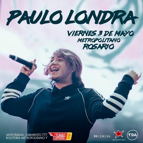Paulo Londra llega a Rosario