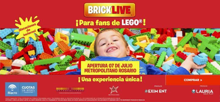 BRICKLIVE por primera vez en Argentina una experiencia única para los fans de LEGO®!